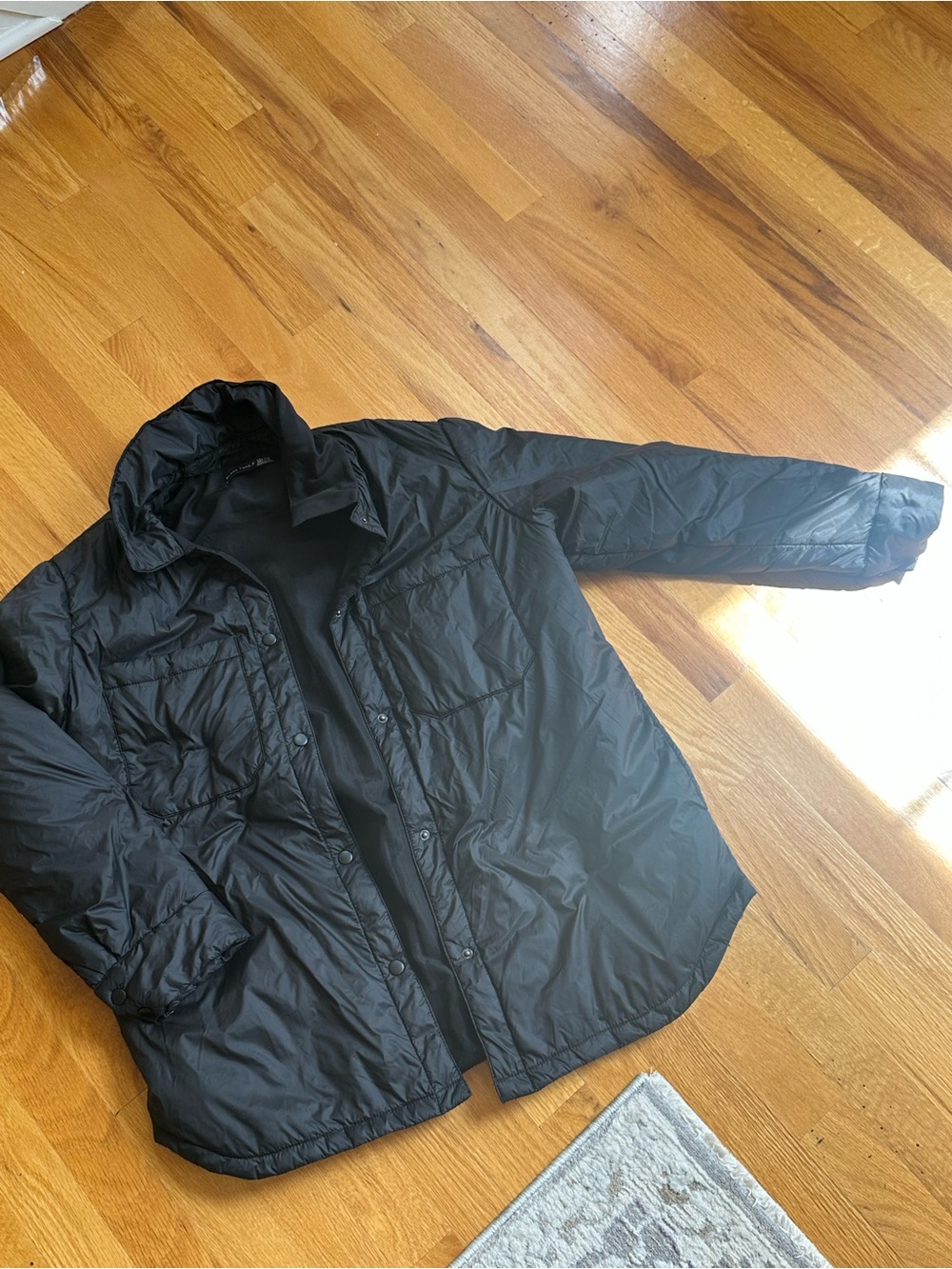 Black Quilted Jacket - Lightweight jacket